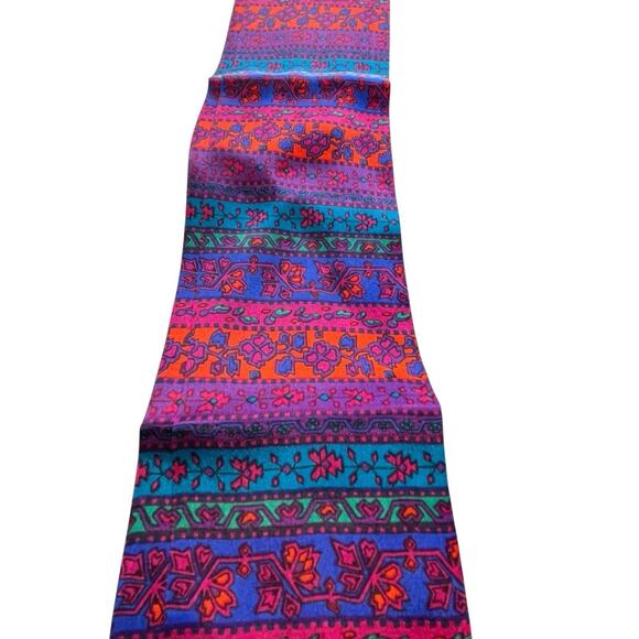 Vintage Liz Claiborne Silk Scarf Set of Two Made in Japan Retro Chic 70s 80s - Picture 3 of 9